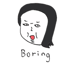 Men of long hair 2 sticker #13776241