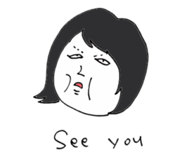 Men of long hair 2 sticker #13776245