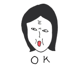 Men of long hair 2 sticker #13776257