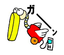 Cleaner bird sticker #13776480