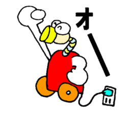 Cleaner bird sticker #13776491