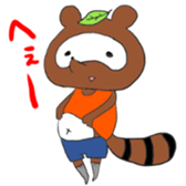 tank top animal sticker #13779182