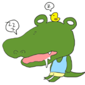 tank top animal sticker #13779194