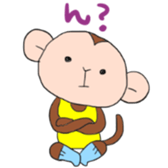 tank top animal sticker #13779198