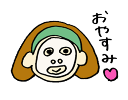 everyday use girl's feeling sticker #13779280