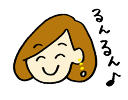 everyday use girl's feeling sticker #13779281