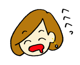 everyday use girl's feeling sticker #13779284