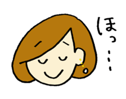 everyday use girl's feeling sticker #13779289