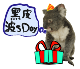 Koala's Daily talk (Chinese Version) sticker #13779388