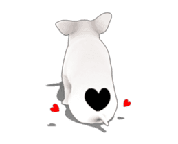 Cute and lovely French bulldog Animated sticker #13779935