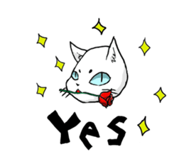 cat is maro sticker #13780288