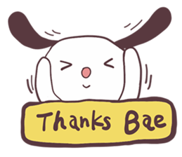 Lazy Rabbit Talks sticker #13780412