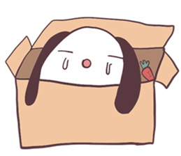 Lazy Rabbit Talks sticker #13780426