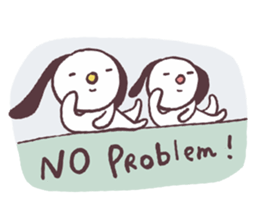 Lazy Rabbit Talks sticker #13780428