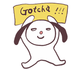 Lazy Rabbit Talks sticker #13780433