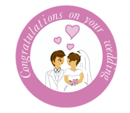 Congratulation sticker sticker #13780527