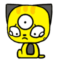 Three eyes of the cat Yi Lu sticker #13780705