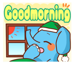 THAI-ZOU 2 -Elephant from a happy world- sticker #13781246