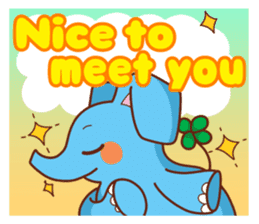 THAI-ZOU 2 -Elephant from a happy world- sticker #13781251