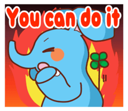 THAI-ZOU 2 -Elephant from a happy world- sticker #13781252
