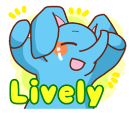 THAI-ZOU 2 -Elephant from a happy world- sticker #13781253