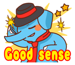 THAI-ZOU 2 -Elephant from a happy world- sticker #13781262