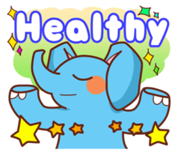 THAI-ZOU 2 -Elephant from a happy world- sticker #13781263