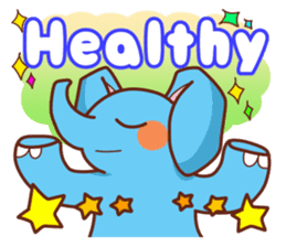 THAI-ZOU 2 -Elephant from a happy world- sticker #13781263