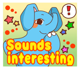 THAI-ZOU 2 -Elephant from a happy world- sticker #13781264