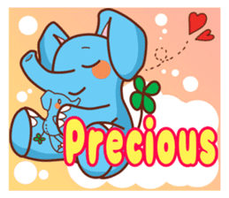 THAI-ZOU 2 -Elephant from a happy world- sticker #13781265