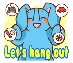 THAI-ZOU 2 -Elephant from a happy world- sticker #13781267