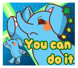 THAI-ZOU 2 -Elephant from a happy world- sticker #13781268