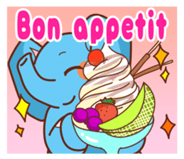 THAI-ZOU 2 -Elephant from a happy world- sticker #13781272