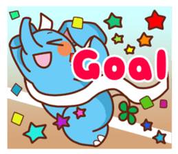 THAI-ZOU 2 -Elephant from a happy world- sticker #13781273