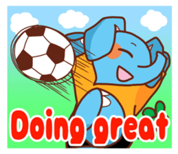 THAI-ZOU 2 -Elephant from a happy world- sticker #13781274