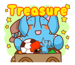THAI-ZOU 2 -Elephant from a happy world- sticker #13781275