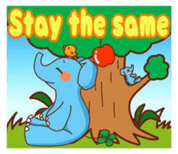 THAI-ZOU 2 -Elephant from a happy world- sticker #13781277