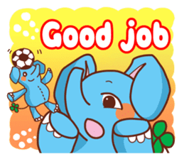 THAI-ZOU 2 -Elephant from a happy world- sticker #13781278