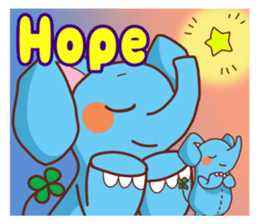 THAI-ZOU 2 -Elephant from a happy world- sticker #13781281
