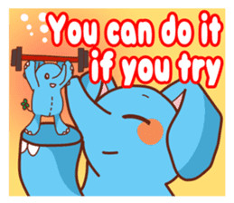 THAI-ZOU 2 -Elephant from a happy world- sticker #13781283