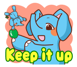THAI-ZOU 2 -Elephant from a happy world- sticker #13781284