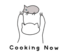 White Cat Lucy sticker #13781383