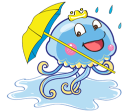 A Summer Of Princess Jellyfish sticker #13782005