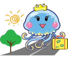 A Summer Of Princess Jellyfish sticker #13782028