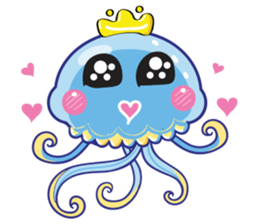 A Summer Of Princess Jellyfish sticker #13782037