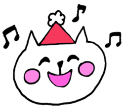 White Cat 2(Japanese) sticker #13783487