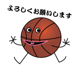 basket ball boy sticker #13783622