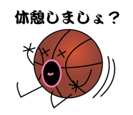 basket ball boy sticker #13783625