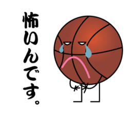 basket ball boy sticker #13783630