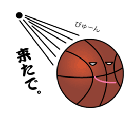 basket ball boy sticker #13783641